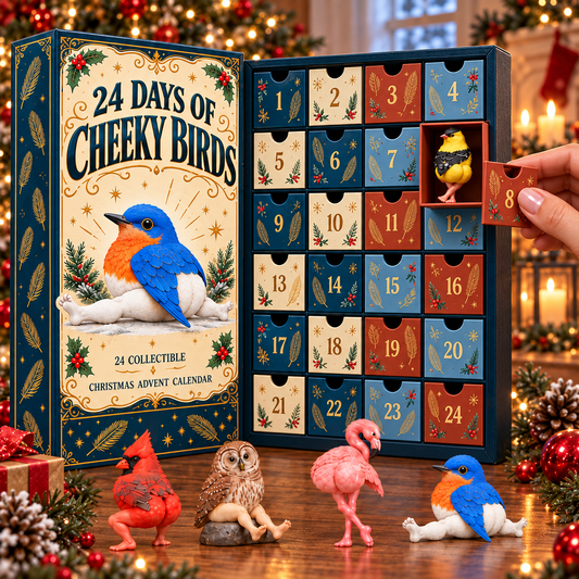 24 Days of Cheeky Birds – Quirky Bird Advent Calendar