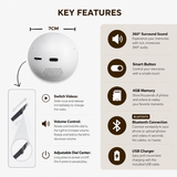 Memory Orb – Photo & Video Keepsake Ball with Sound