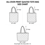 Celebrate 75 Years Of Friendship Personalized Quilted Tote Bag