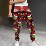 Merry Christmas Personalized Holiday Character Unisex Sweatpants