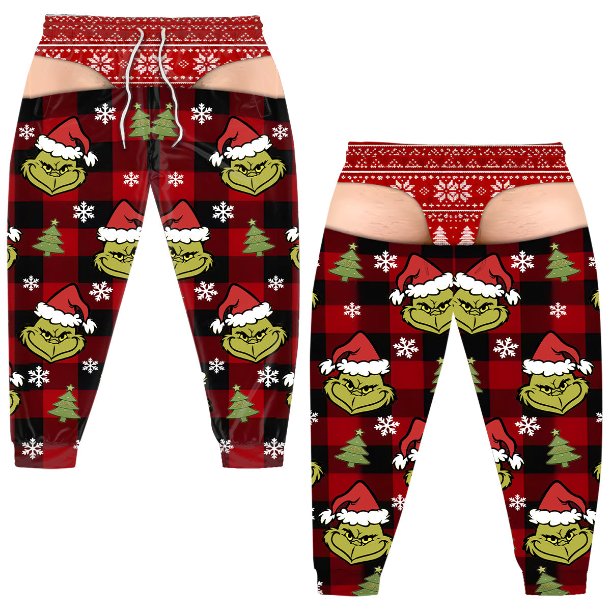 Merry Christmas Personalized Holiday Character Unisex Sweatpants