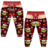 Merry Christmas Personalized Holiday Character Unisex Sweatpants