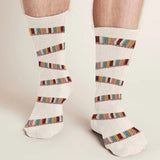 Just Loves Crocheting Honey Bear Personalized Crew Socks