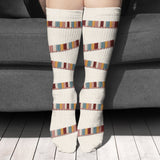 Just Loves Crocheting Honey Bear Personalized Crew Socks
