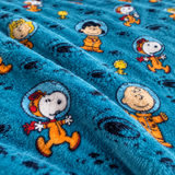 Little Space Explorers Moon Mission Adventure Throw Blanket