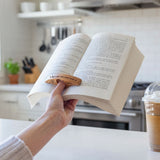 Personalized Wooden Book Page Holder – Just One More Page