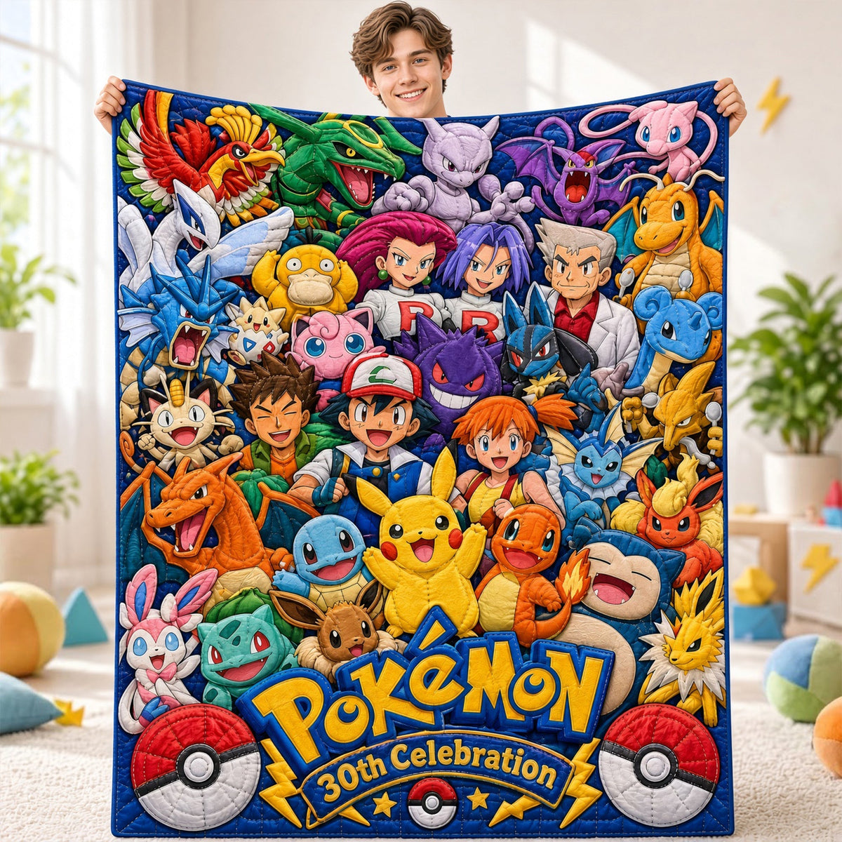 30th Milestone Collector Personalized Blanket