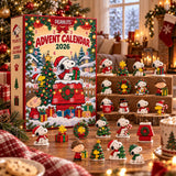 Holiday Friends Christmas Countdown Calendar 2026 – Box Advent Calendar - Gift For Movie Fans