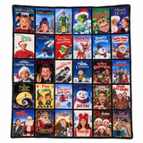 Classic Christmas Movie Memories Blanket