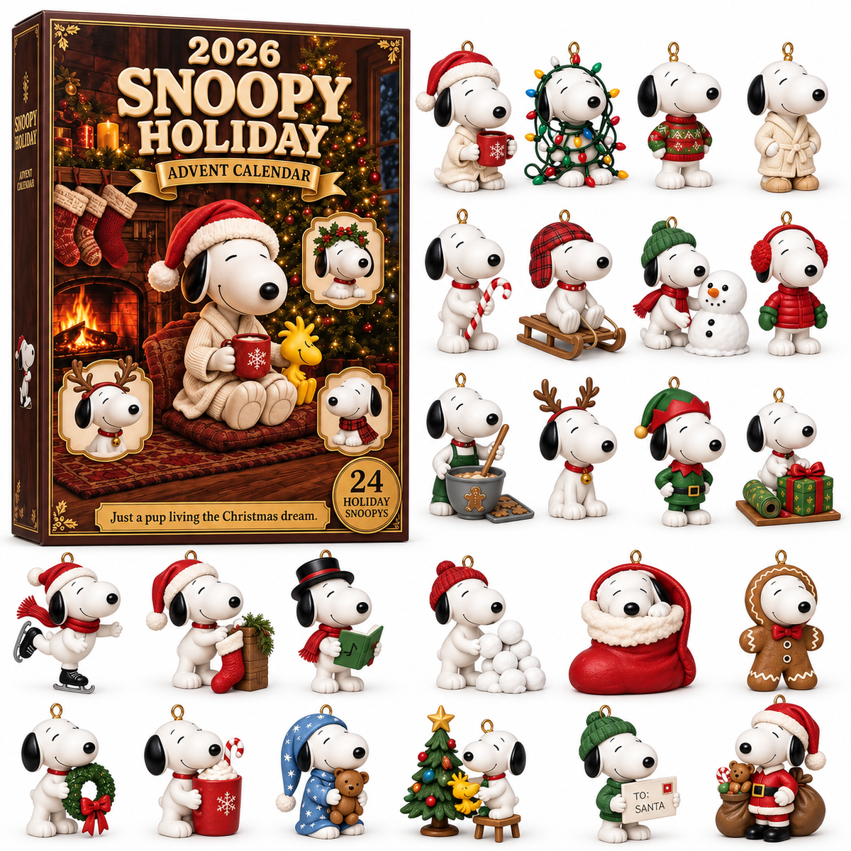Snoopy Advent Calendar 2026 – 24 Days of Christmas