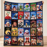 Classic Christmas Movie Memories Blanket