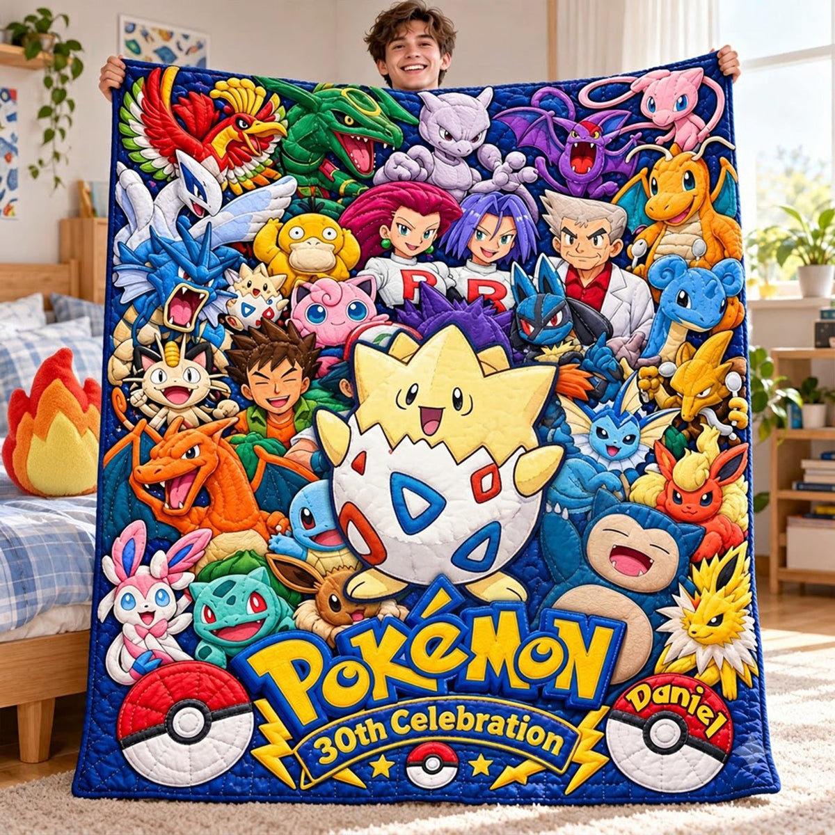 30th Milestone Collector Personalized Blanket
