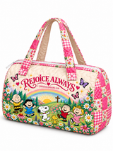 Rejoice Always Personalized Quilted Duffle Bag