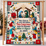 Remember What It's About Nativity Personalized Blanket