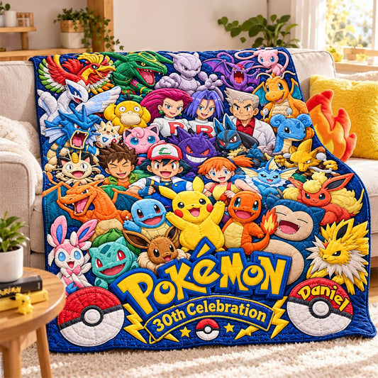 30th Milestone Collector Personalized Blanket