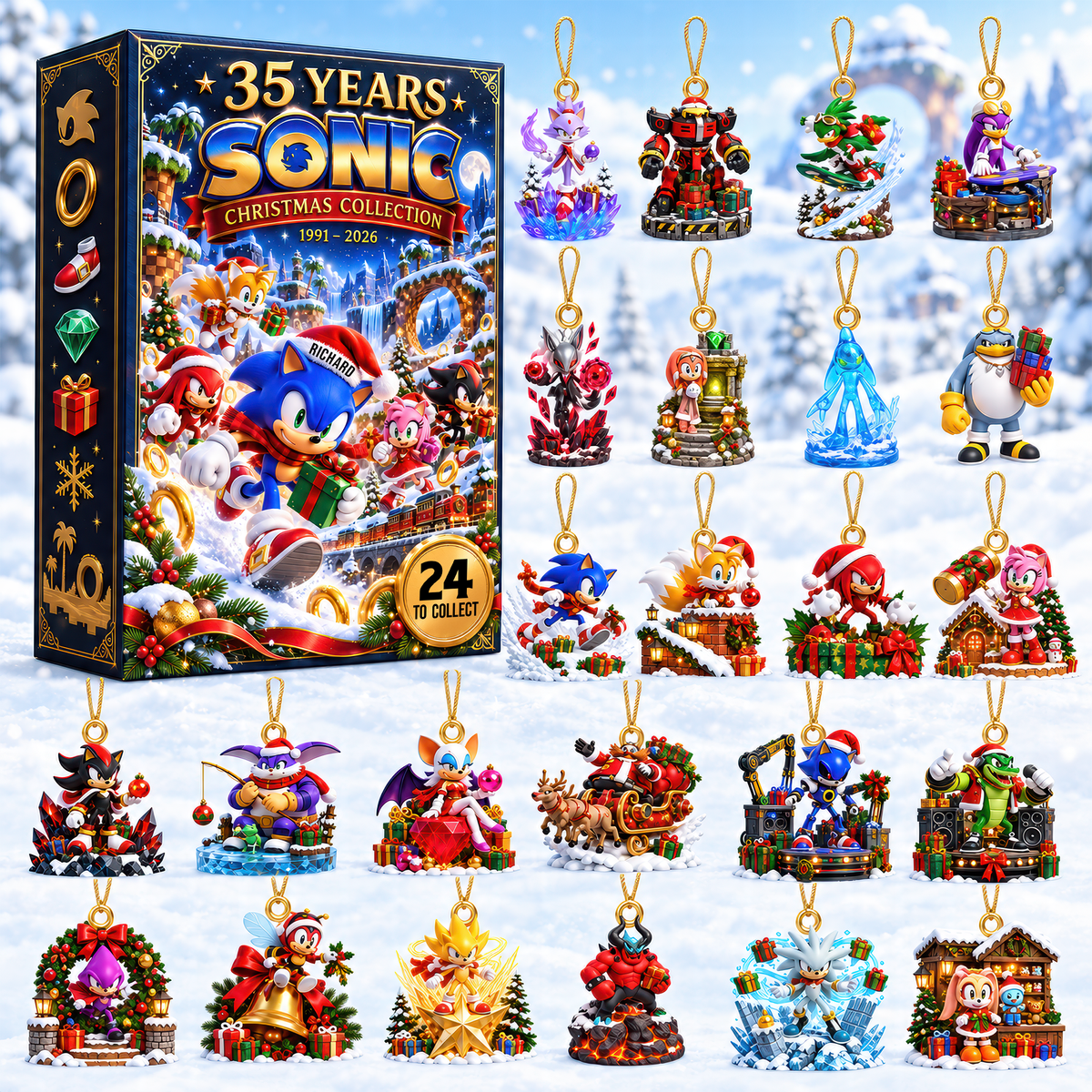 Super Speed Legendary Adventure 35th Anniversary Advent Calendar