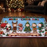Merry Christmas Family Personalized Doormat