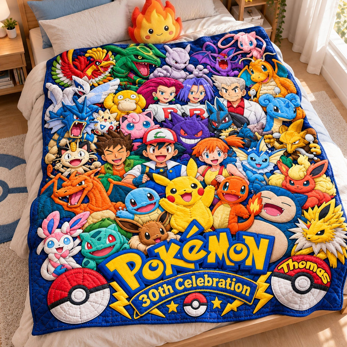 30th Milestone Collector Personalized Blanket