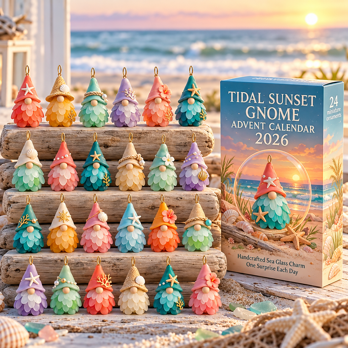 Sea Glass Gnome Advent Calendar 2026