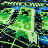 Creeper Galaxy Friends Throw Blanket