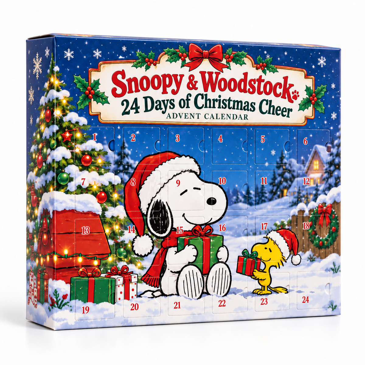 24 Days of Christmas Cheer 3D Figurines Advent Calendar