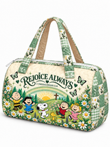Rejoice Always Personalized Quilted Duffle Bag