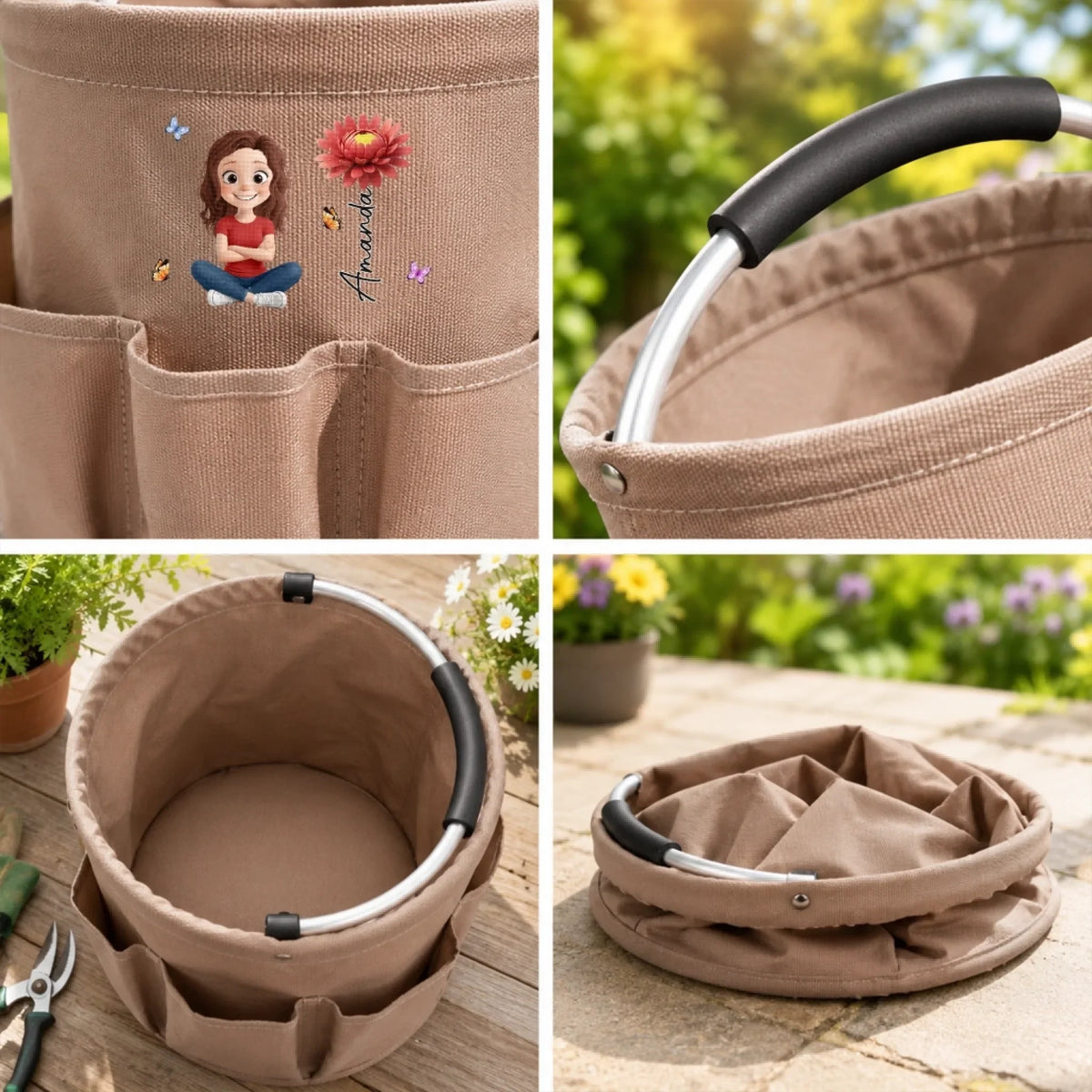 Personalized Gardening Tool Bag – Bloom Where You Grow