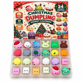 Squishy Dumpling Christmas Advent Calendar – 24 Days of Surprises