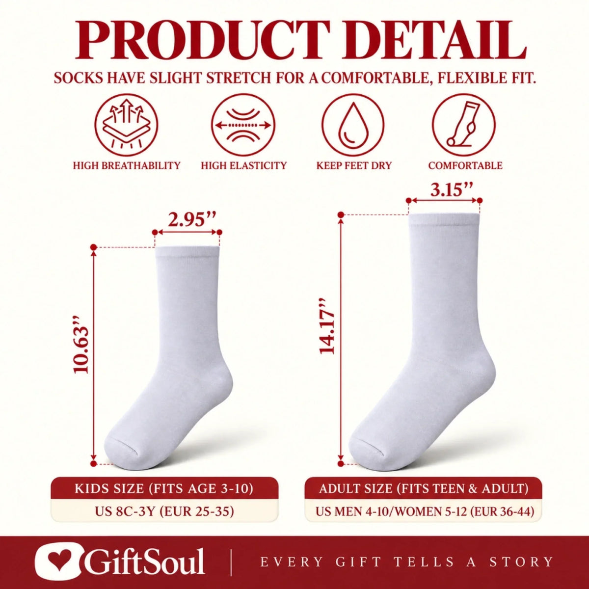 Personalized Crochet Crew Socks – Just a Girl Who Loves Crocheting