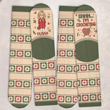 Personalized Crochet Crew Socks – Just a Girl Who Loves Crocheting