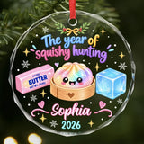 Personalized Squishy Glass Ornament – Merry Squishy Moments