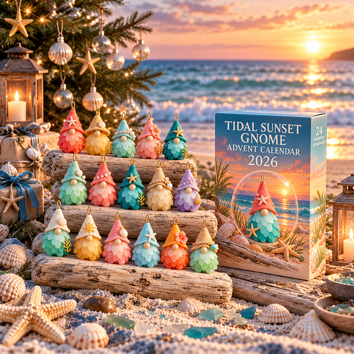 Sea Glass Gnome Advent Calendar 2026