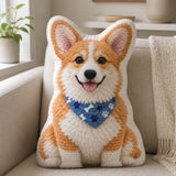Personalized Pet Photo Shaped Pillow – Sweetest Furry Cuddle Buddy