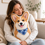 Personalized Pet Photo Shaped Pillow – Sweetest Furry Cuddle Buddy