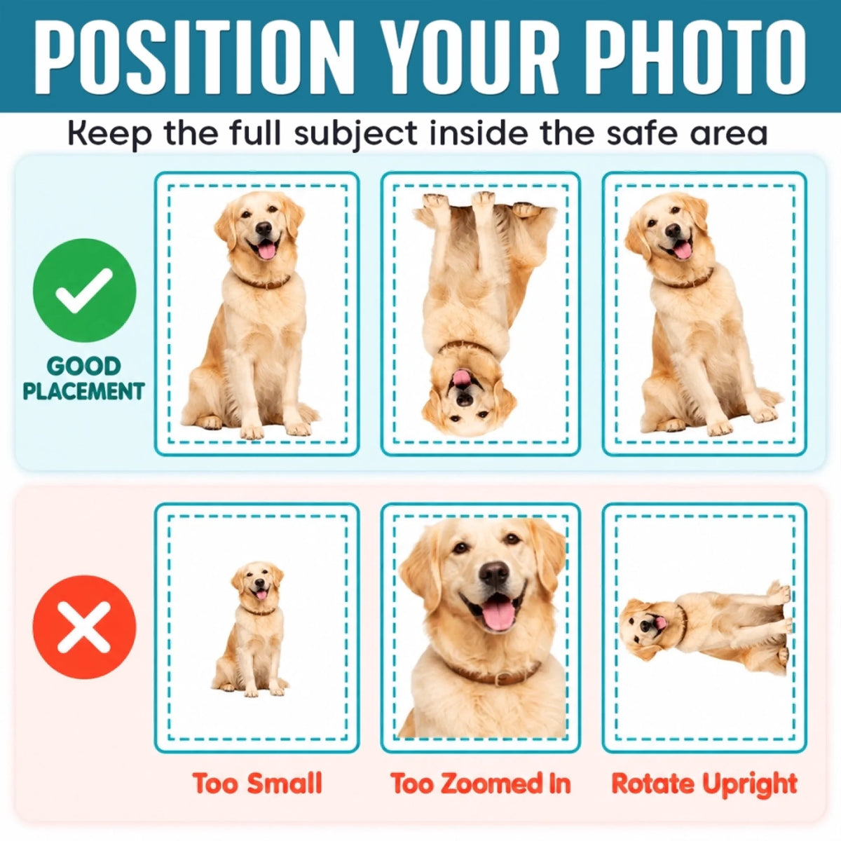 Personalized Pet Photo Shaped Pillow – Sweetest Furry Cuddle Buddy