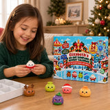 Personalized Squishy Hunt Christmas Advent Calendar – Name on the Box