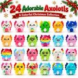 Axolotl Squishy Christmas Advent Calendar – 24 Mini Squishies