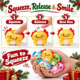 Axolotl Squishy Christmas Advent Calendar – 24 Mini Squishies
