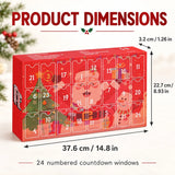 Christmas Countdown Keychain Advent Calendar – 24 Festive Charms