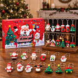 Christmas Countdown Keychain Advent Calendar – 24 Festive Charms