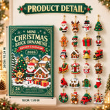 Christmas Brick Ornament Advent Calendar – 24 Mini Builds