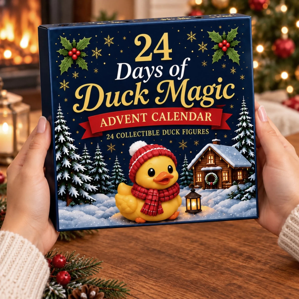 Duck Magic Christmas Advent Calendar – 24 Collectible Mini Ducks