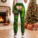 Stole My Heart Personalized Funny Christmas Leggings