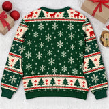 Custom Pet Photo Gift Box Ugly Christmas Sweater