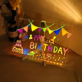 Glow LED Drawing Board for Kids – Reusable Light-Up Art Board