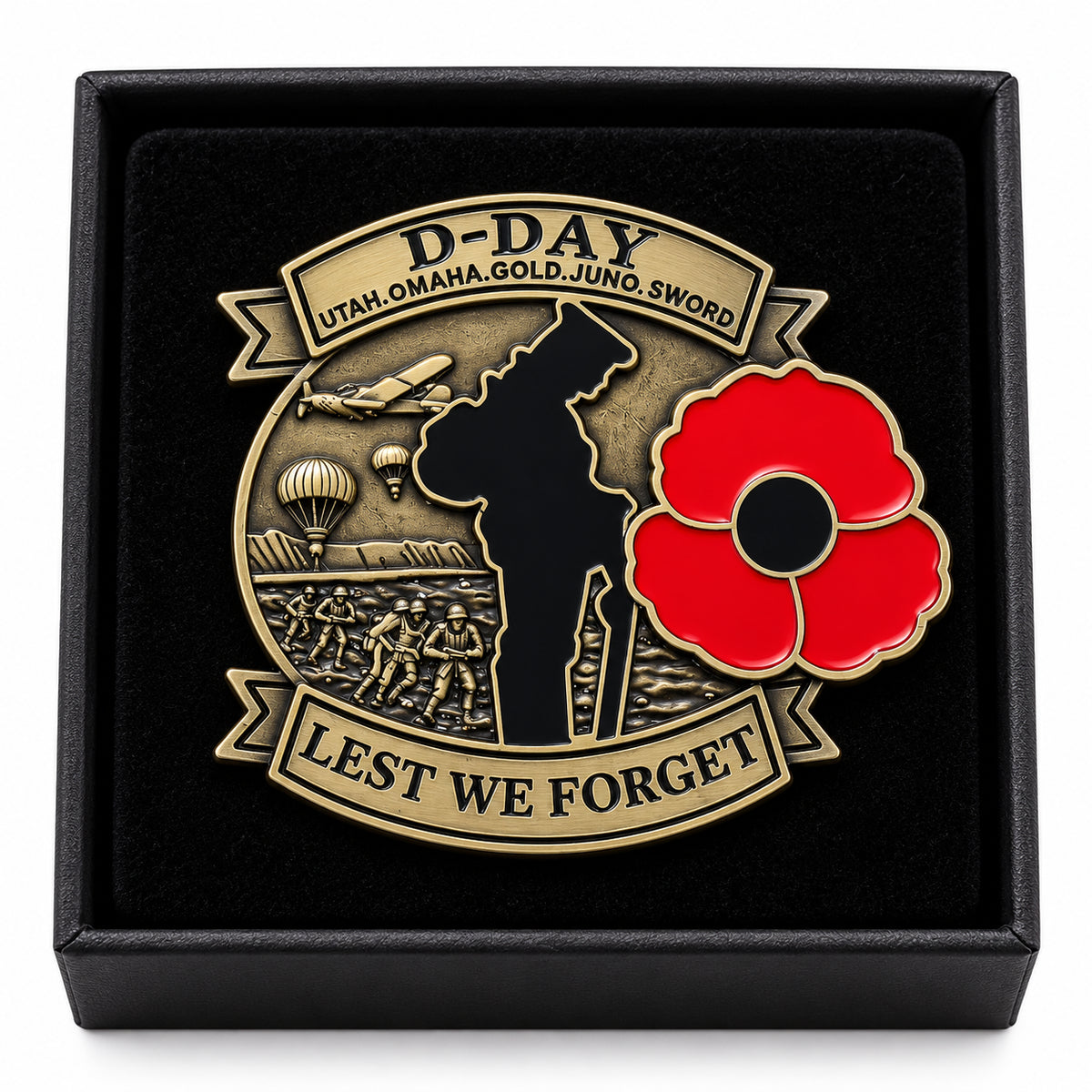 🌺 Limited Edition Red Poppy 111th Anniversary Remembrance Brooch