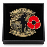 🌺 Limited Edition Red Poppy 111th Anniversary Remembrance Brooch
