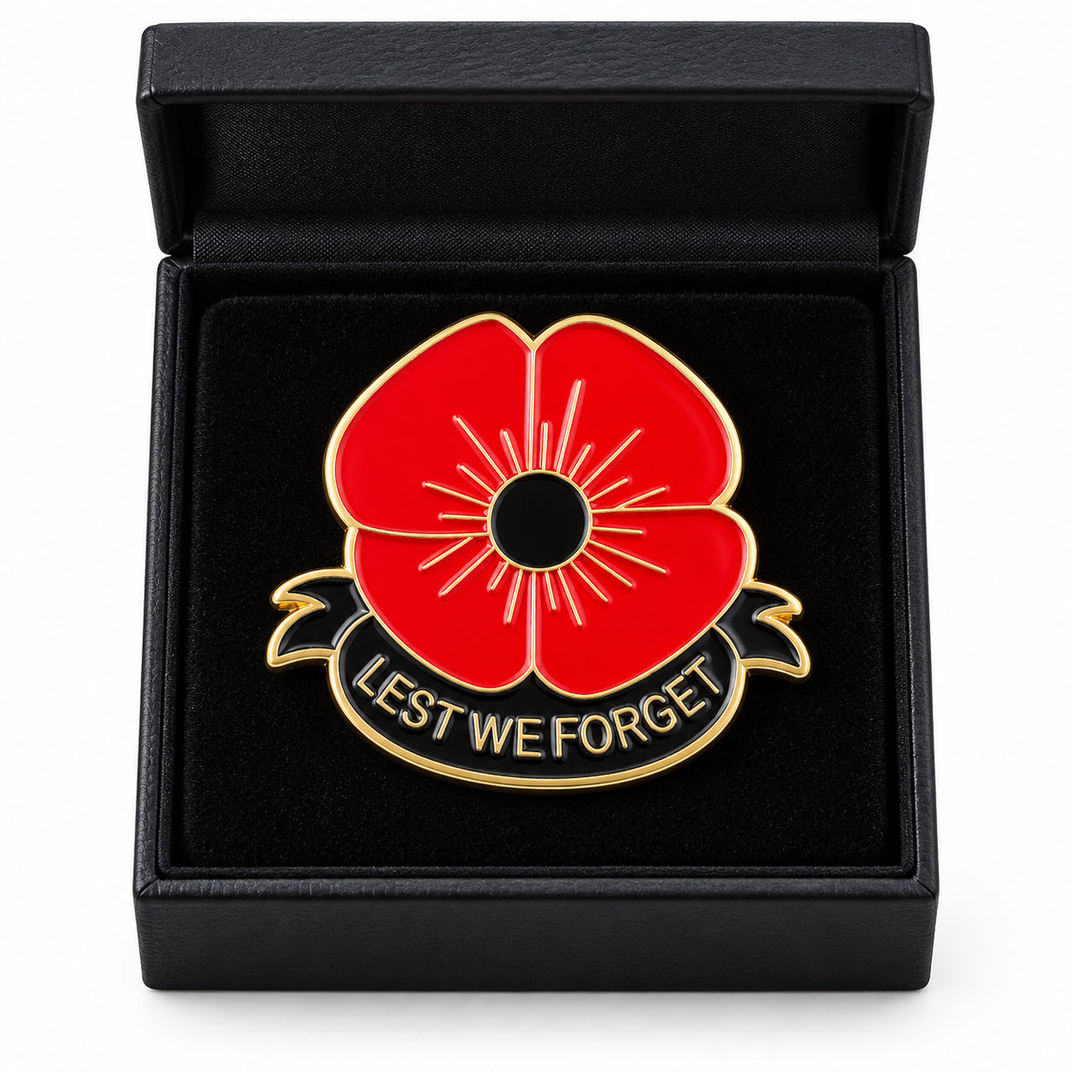 🌺 Limited Edition Red Poppy 111th Anniversary Remembrance Brooch