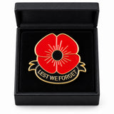 🌺 Limited Edition Red Poppy 111th Anniversary Remembrance Brooch