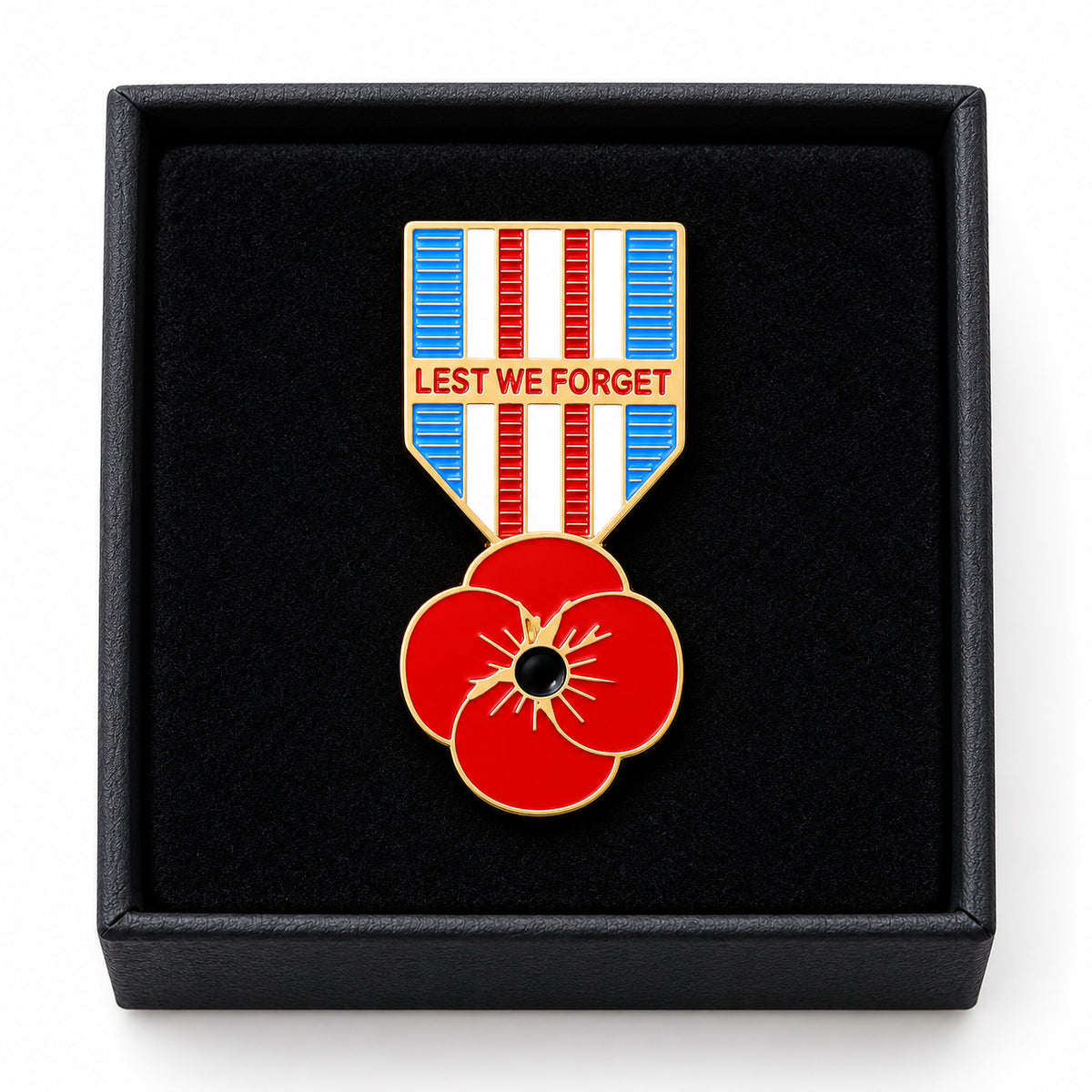 🌺 Limited Edition Red Poppy 111th Anniversary Remembrance Brooch